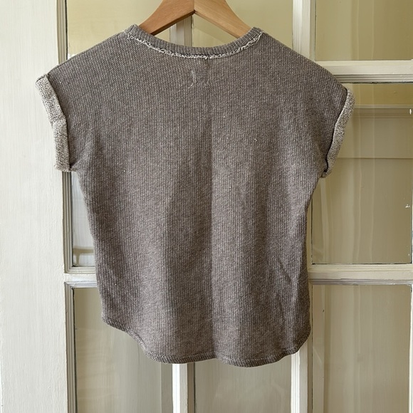 Nico Nico kids age 4 organic cotton grey raglan top, soft and elegant - Picture 6 of 7